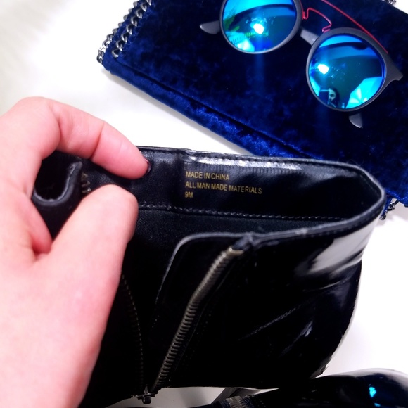 Steve Madden Jacquie suede platform booties inv#21 - Picture 5 of 7